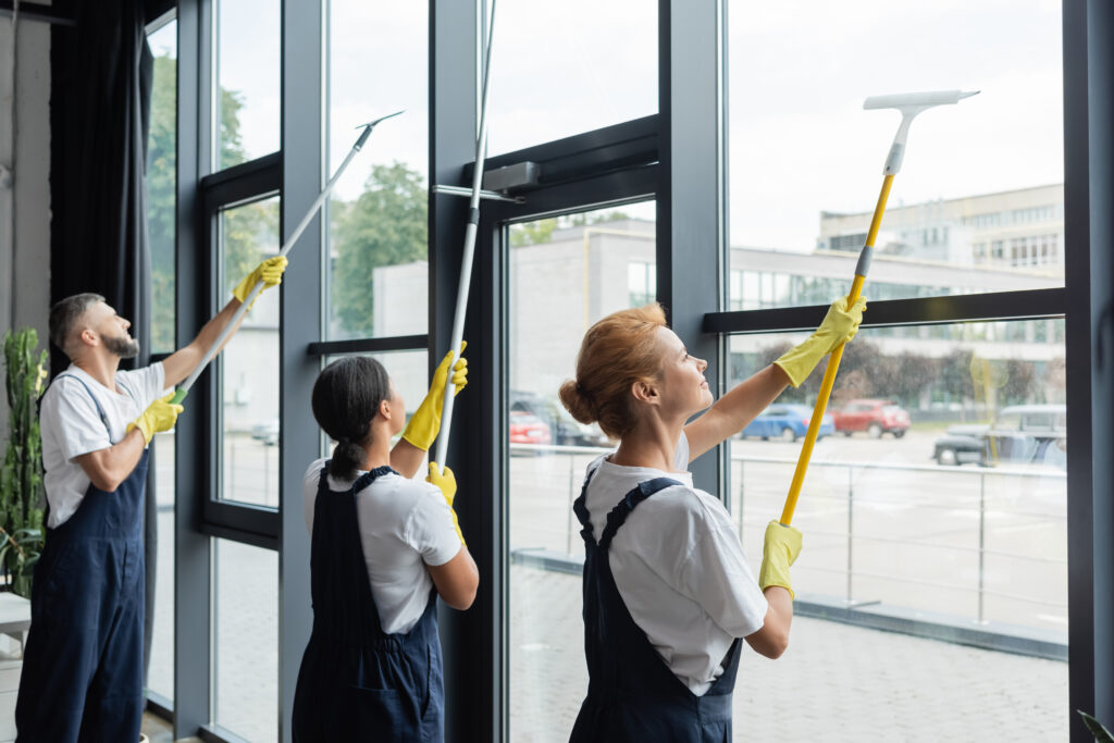 Window washing profession