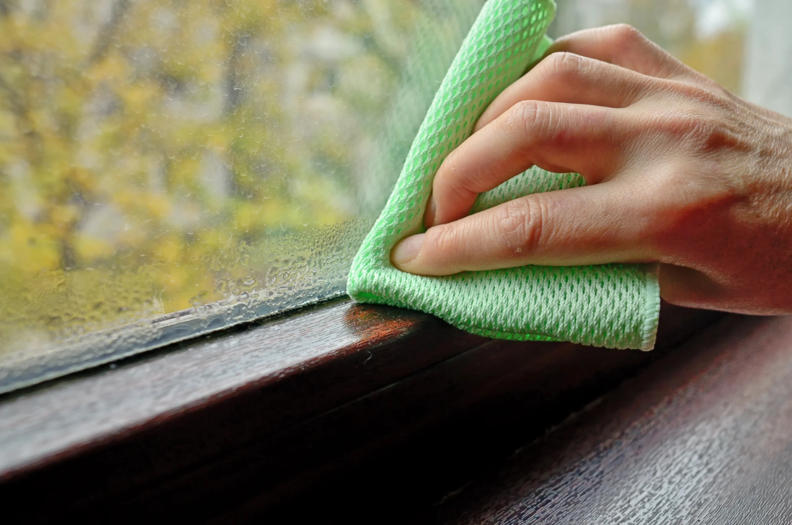 Seasonal window cleaning