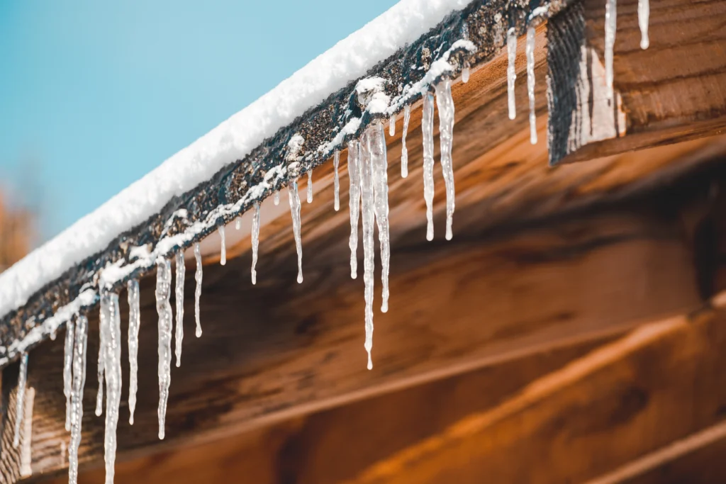 don't let clogged gutters freeze this winter